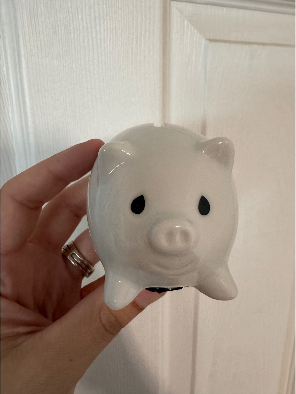 Enesco Japan Precious Moments Christmas Joy Piggy Bank